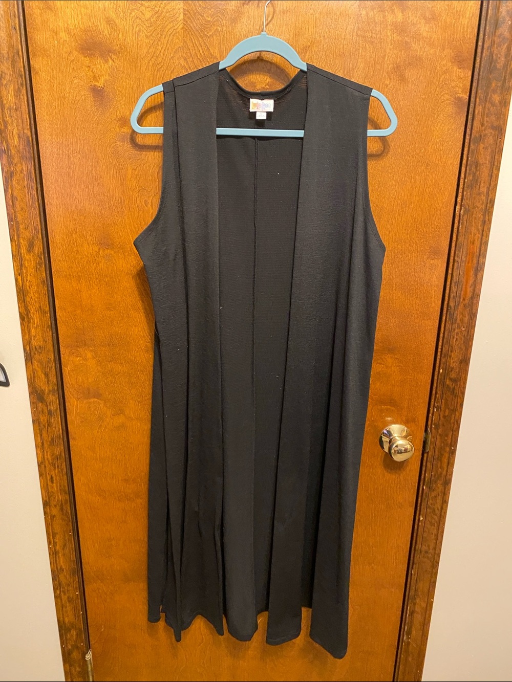 Lularoe Black Sleeveless Vest